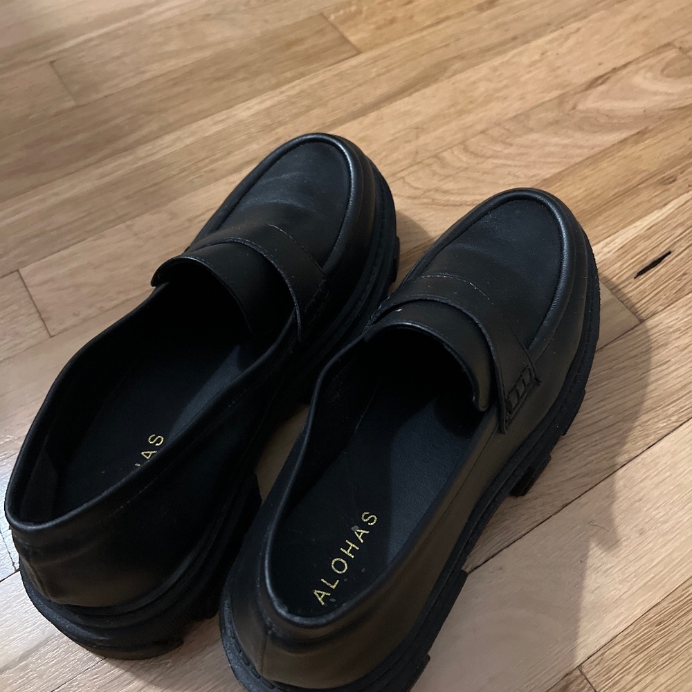 Alohas chunky loafers